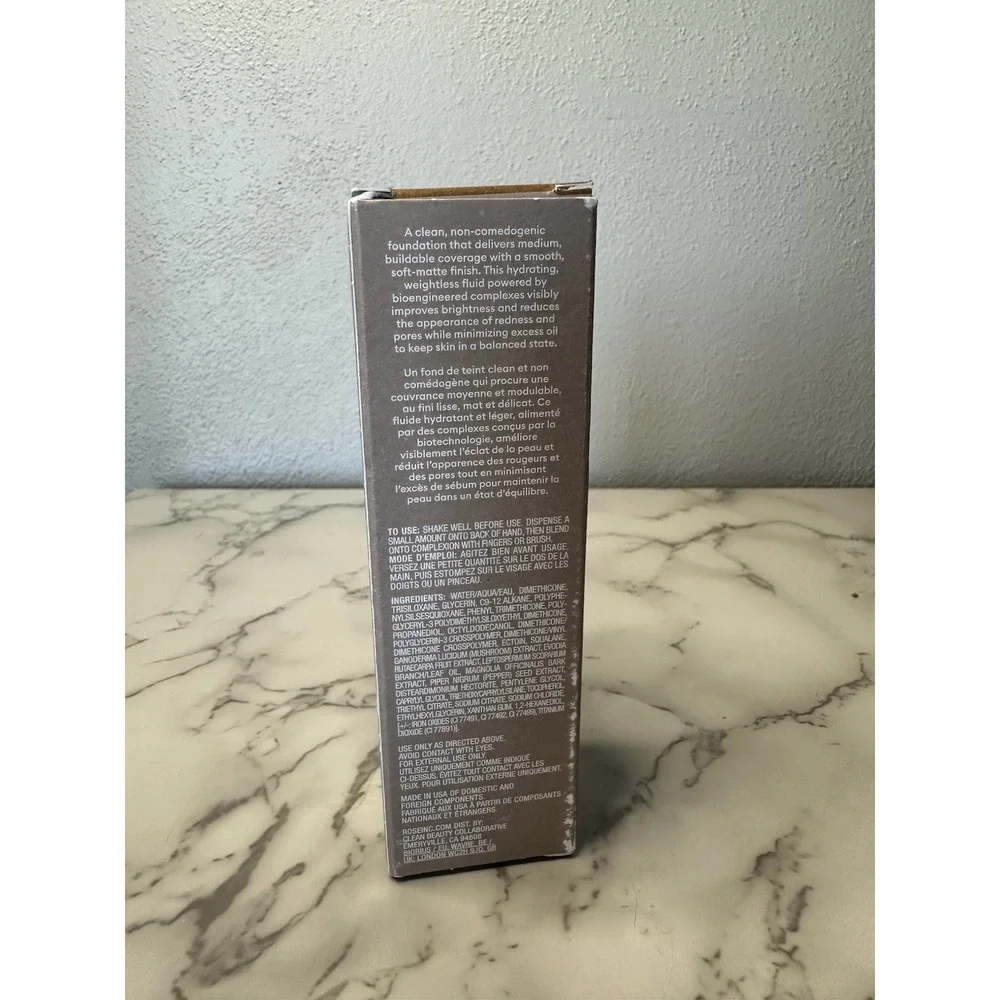 Rose Inc Softlight Skin-Smoothing Liquid Foundation. 26N Deep Neutral.‎ New. 1oz